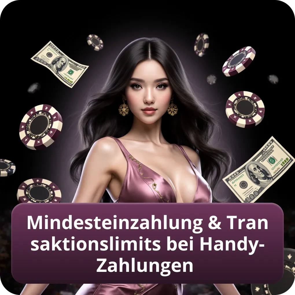 Mindesteinzahlung & Transaktionslimits beim Casino mit Handyrechnung Österreich