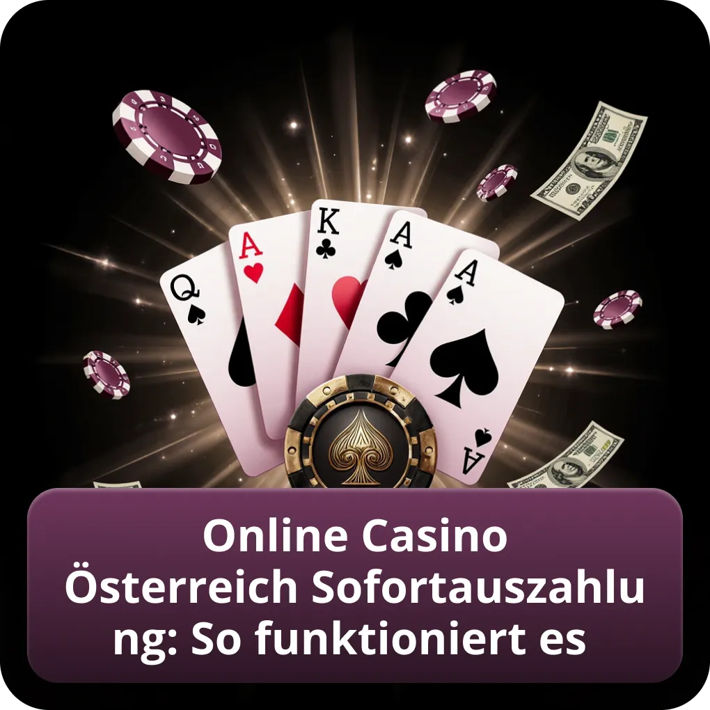 Online Casino Österreich Sofortauszahlung – so funktioniert es