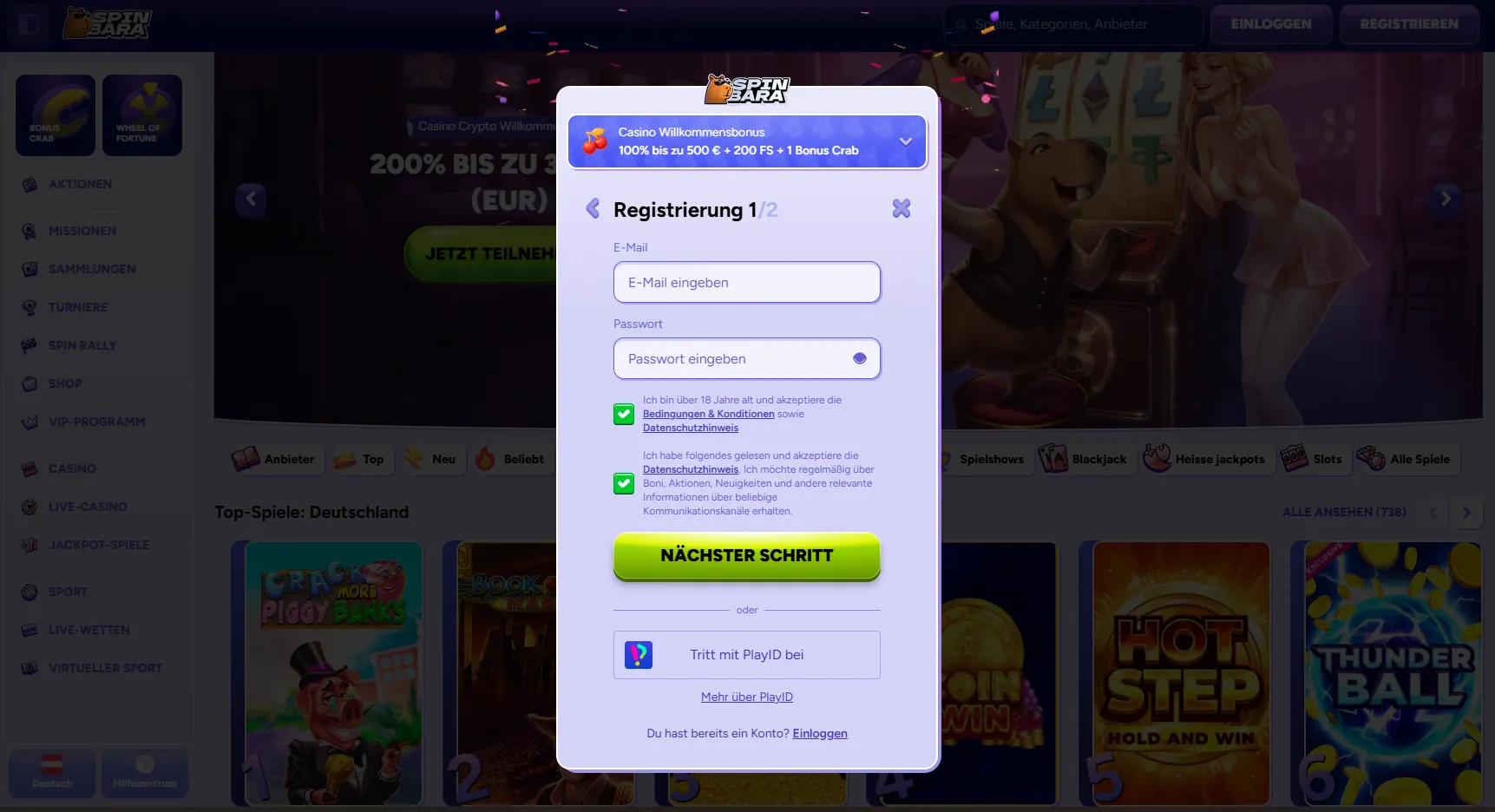 Online Casino Österreich legal Echtgeld spielen – Registrierung und KYC